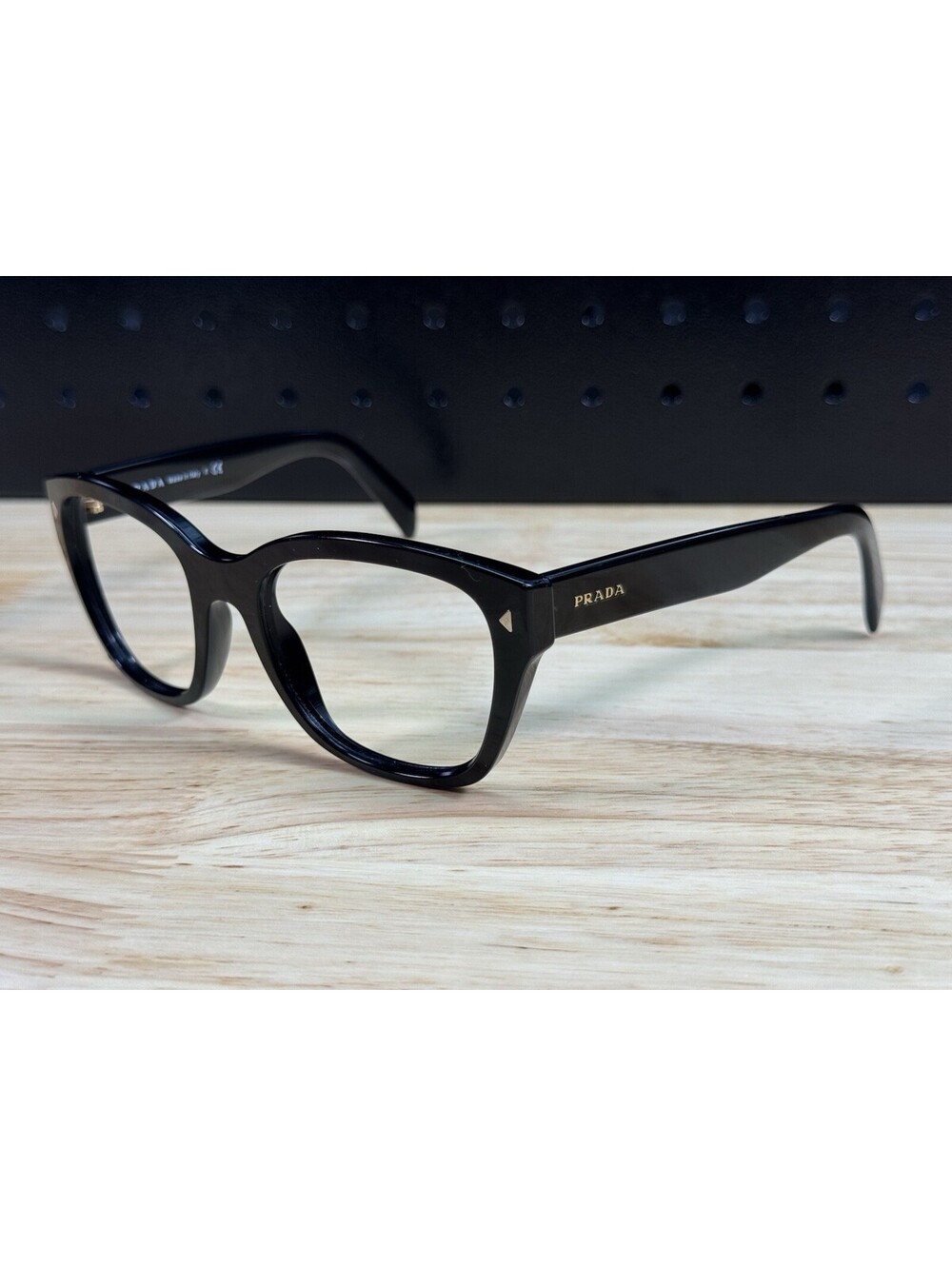 PRADA Sunglasses SPR 09S 1AB-0A7 2N 54[]20-140 Glossy Black *Frames Only No Lens